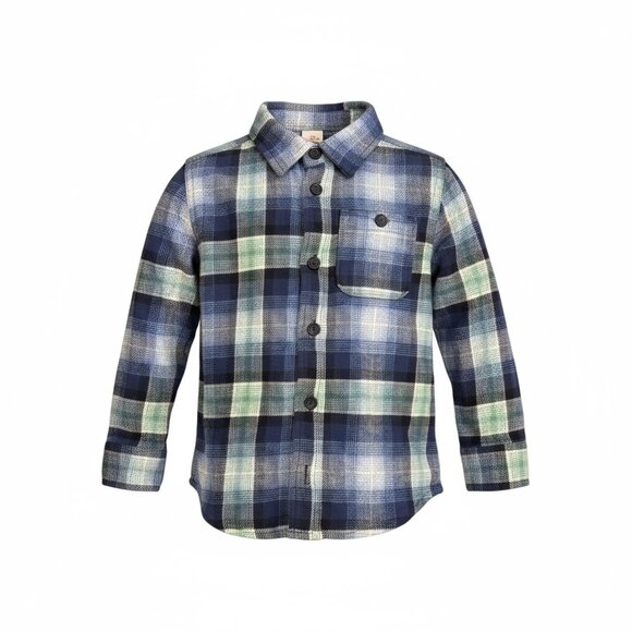 Rolling Stones Rainbow Tongue Flannel Boys 4T - Picture 2 of 3